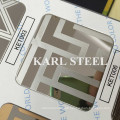 Etched Steel Sheet Cold Rolled 304 Stainless